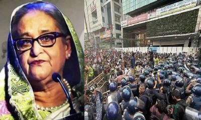 হাসিনাকে ফিরিয়ে না দিলে ভারতের হাইকমিশনে ঢোকার হুঁশিয়ারি