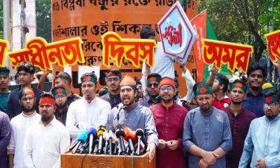 স্বাধীনতার ৫৫ বছরেও প্রকৃত স্বাদ পায়নি জনগণ: সিবগাতুল্লাহ