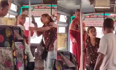 পোশাক নিয়ে কটুক্তিকারীকে জুতাপেটা করলেন তরুণী, ভিডিও ভাইরাল