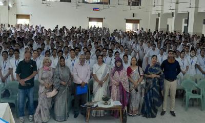 স্তন ক্যান্সার সচেতনতায় হলি ক্রস কলেজে বিশেষ স্ক্রিনিং ও প্রশিক্ষণ অনুষ্ঠিত