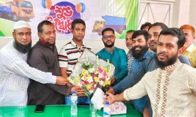 রূপগঞ্জে ট্রাক ও কাভার্ডভ্যান ড্রাইভার্স ইউনিয়নের শাখা অফিস উদ্বোধন