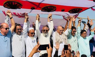 রূপগঞ্জে ৯টি স্পটে বিএনপি প্রার্থীর পথসভা ও গণসংযোগ