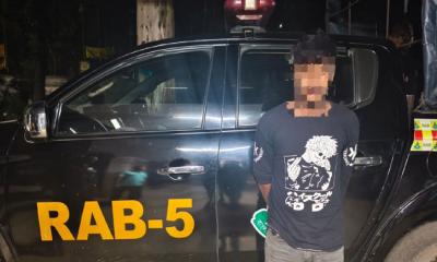 ধর্ষণের পর পলাতক সেই তরুণ দুর্গাপুরে গ্রেপ্তার