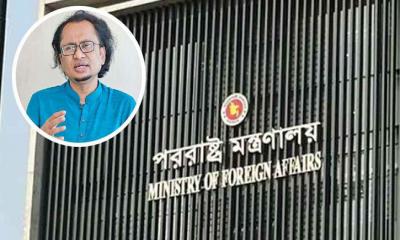 ডা. জাহেদ ইস্যুতে ভারতীয় ডেপুটি হাইকমিশনারকে তলব