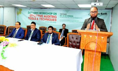 ইসলামী ব্যাংকে অডিট বিষয়ক দিনব্যাপী কর্মশালা অনুষ্ঠিত