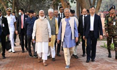  জুলাই স্মৃতি জাদুঘর পরিদর্শনে প্রধান উপদেষ্টা