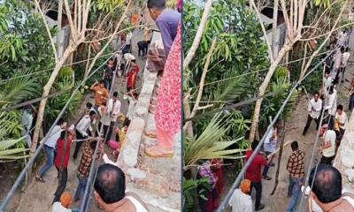 ভোলায় জমির বিরোধ নিয়ে সালিশ-বৈঠকে সংঘর্ষ, আহত ৭