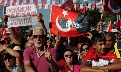 এরদোয়ানের পদত্যাগ দাবিতে উত্তাল তুরস্ক