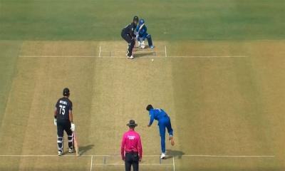 নিউজিল্যান্ডের কাছে আত্মসমর্পন আফগানদের