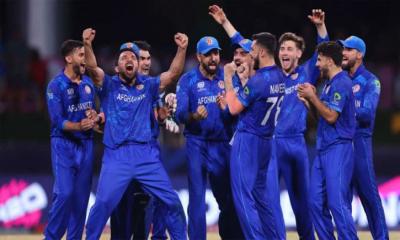 অস্ট্রেলিয়াকে হারিয়ে বাংলাদেশকে সুখবর দিল আফগানিস্তান