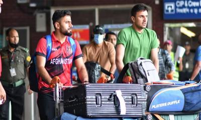 পূর্ণশক্তির দল নিয়ে আগামীকাল  ঢাকায় আসছে আফগানিস্তান