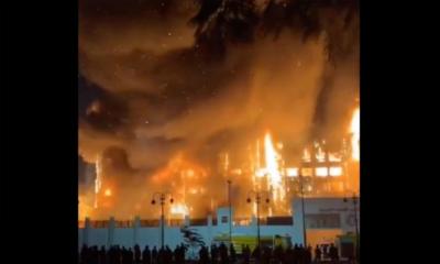 মিশরে পুলিশ সদর দপ্তরে ভয়াবহ আগুন, আহত ২৫