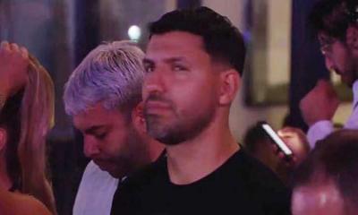 মেসিবরণে হাজির হয়েছিলেন আগুয়েরোও