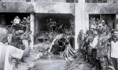 উড্ডয়নের ১২ মিনিটের মধ্যেই বিধ্বস্ত হয় বিমানটি