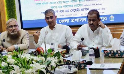 সরকারি অফিসে রাজনৈতিক প্রভাব বিস্তারের সুযোগ নেই: পানিসম্পদ মন্ত্রী