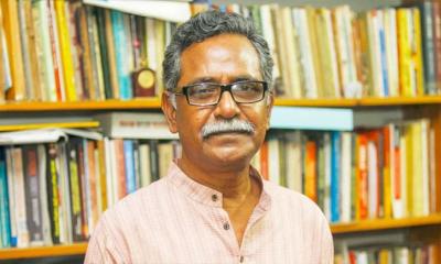 ট্রেনে পায়ের আঙুল কাটা পড়েছে অধ্যাপক আনু মুহাম্মদের