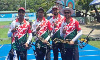 এশিয়া কাপ আর্চারিতে বাংলাদেশের ‘সোনা’ জয়
