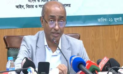 বিকল্প বিরোধ নিষ্পত্তি ব্যবস্থাকে শক্তিশালী করা সময়ের দাবি: আইনমন্ত্রী