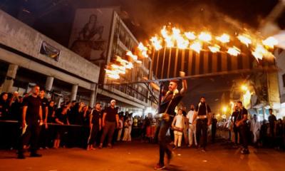 আশুরার দিনে কারবালায় আগুনে চারজনের মৃত্যু