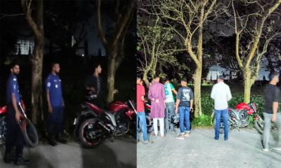 বাকৃবিতে বহিরাগতদের বাইকের দৌরাত্ম্য, দুই মোটরসাইকেল জব্দ