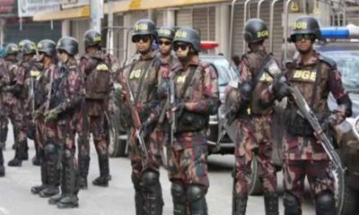 রাজধানীতে ২০ প্লাটুন বিজিবি মোতায়েন