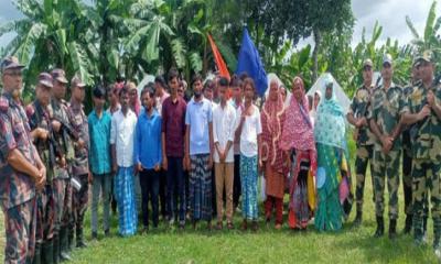 বিজিবির কাছে ৩৯ বাংলাদেশিকে হস্তান্তর করল বিএসএফ