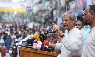 খালেদা জিয়াকে মুক্তি না দিলে তৈরি থাকুন : ফখরুল