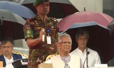 শুরু হয়েছে জুলাই সনদ স্বাক্ষর অনুষ্ঠান