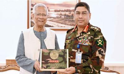 প্রধান উপদেষ্টার সঙ্গে সেনাপ্রধানের বিদায়ী সাক্ষাৎ