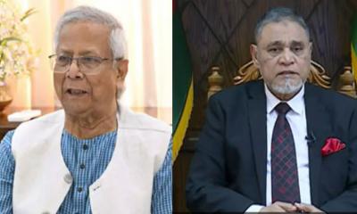 তফসিল ঘোষণা করায় নির্বাচন কমিশনকে প্রধান উপদেষ্টার শুভেচ্ছা