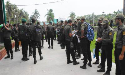 কঠোর নিরাপত্তা বলয়ে খুলনা