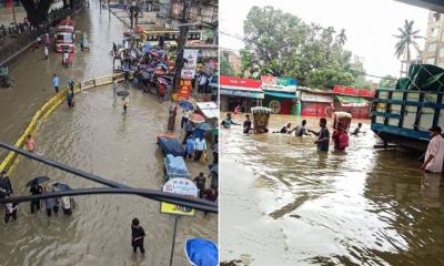 তলিয়ে গেছে চট্টগ্রামের বেশিরভাগ এলাকা, ভোগান্তি চরমে