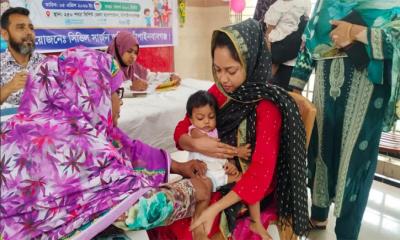 চাঁপাইনবাবগঞ্জে দু’দিনে হামের টিকা পেল ১৯ হাজার শিশু