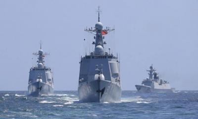 তাইওয়ানকে ঘিরে চীনের সামরিক মহড়া শুরু