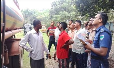 চুয়াডাঙ্গায় ৯ হাজার লিটার জ্বালানি তেলসহ আটক ৪