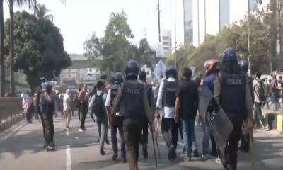 যমুনার সামনে সংঘর্ষের সময় আগ্নেয়াস্ত্র ব্যবহার হয়নি: ডিএমপি