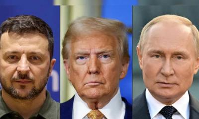 হোয়াইট হাউসের পথে জেলেনস্কি, ট্রাম্প-পুতিন ফোনালাপে সুখবর 