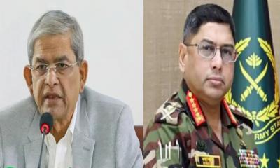 বিএনপি নেতার মৃত্যু, সেনাপ্রধানের হস্তক্ষেপ চাইলেন ফখরুল