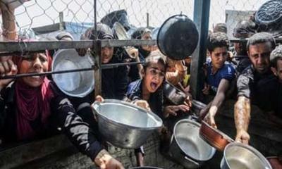 গাজায় অনাহারে আরও ১০ জনের মৃত্যু