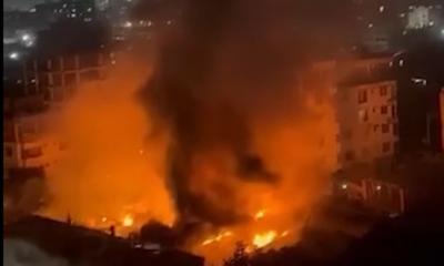 রাজধানীর তুরাগে বস্তিতে আগুন, নিয়ন্ত্রণে ৫ ইউনিট