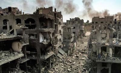 মৃত্যুপুরী গাজায় প্রাণহানির সংখ্যা বেড়ে ৩৪৭৮