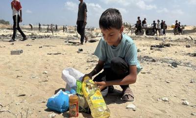 গাজাকে ‘দুর্ভিক্ষ’ শহর ঘোষণা জাতিসংঘের