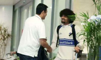 দলের ক্যাম্পে যোগ দিলেন হামজা চৌধুরী