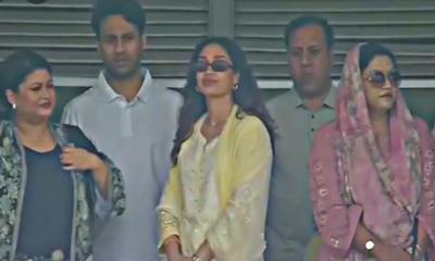 খেলা দেখতে স্টেডিয়ামে প্রধানমন্ত্রী কন্যা