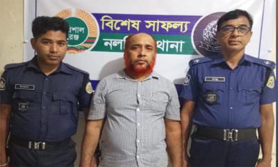 ঝালকাঠিতে জেল থেকে পালানো সাজাপ্রাপ্ত আসামি গ্রেপ্তার