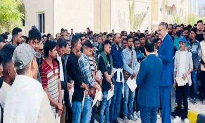 লিবিয়া থেকে ফেরানো হলো আরও ৩১০ বাংলাদেশিকে