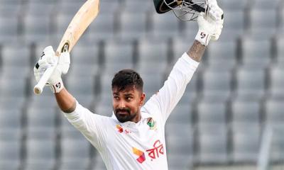 লিটনের সেঞ্চুরিতেও পুঁজি বড় হল না বাংলাদেশের