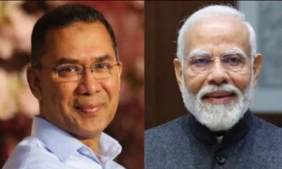 তারেক রহমানকে ফোন কী কথা বললেন মোদি