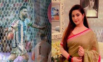 যার হাতে বিশ্বকাপের শিরোপা দেখতে চান পরীমনি  