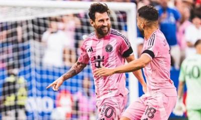 মেসির জোড়া গোল,  রেভল্যুশনকে  হারাল মিয়ামি